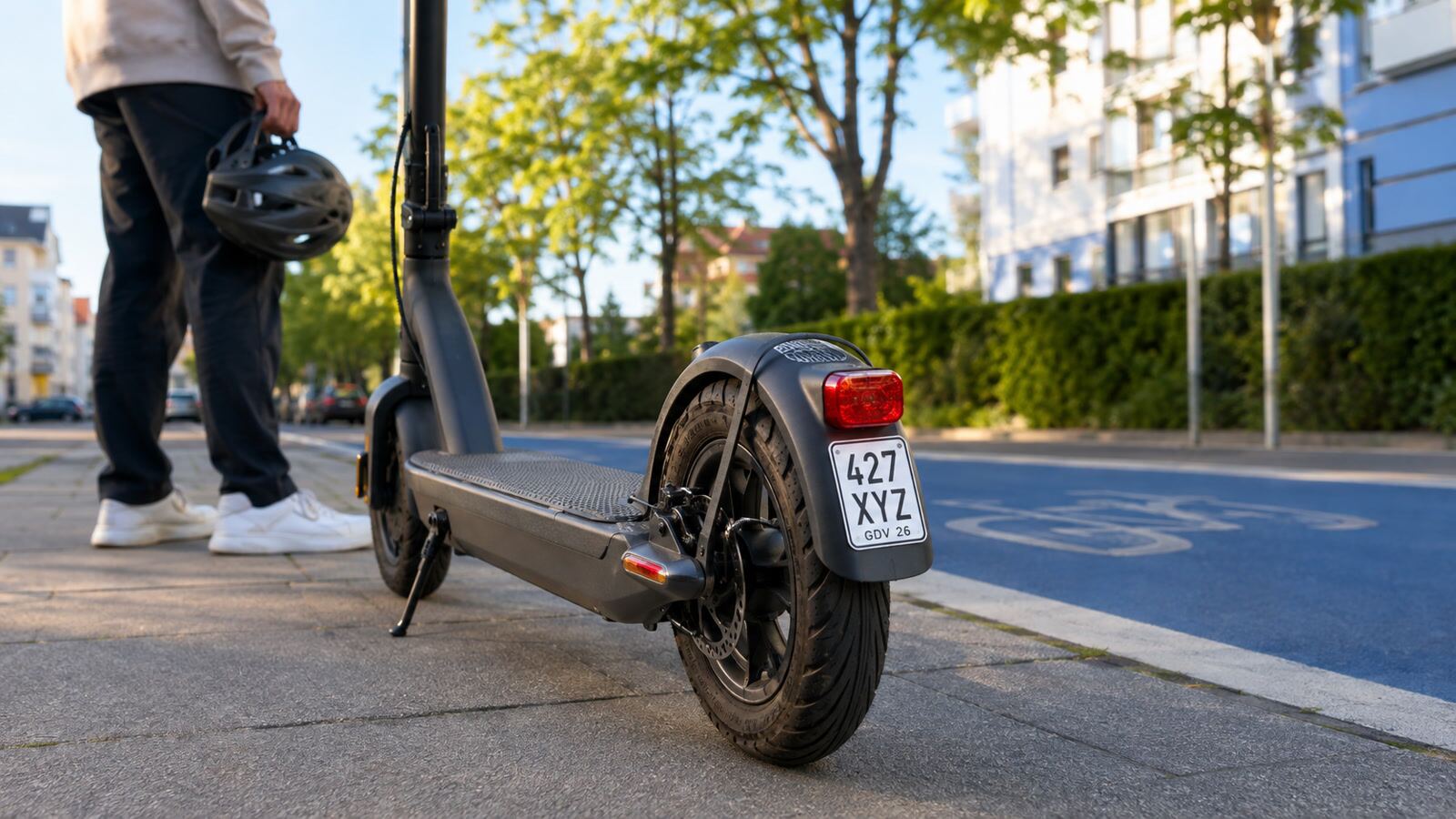 Versicherungskennzeichen für E-Scooter