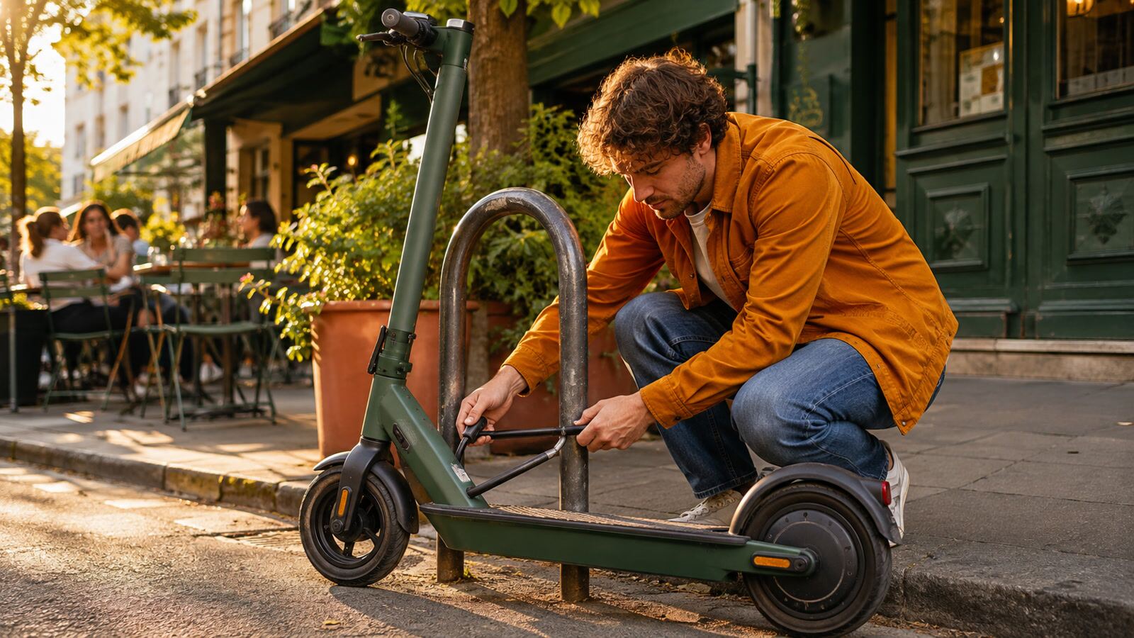 E-Scooter vor Diebstahl schützen