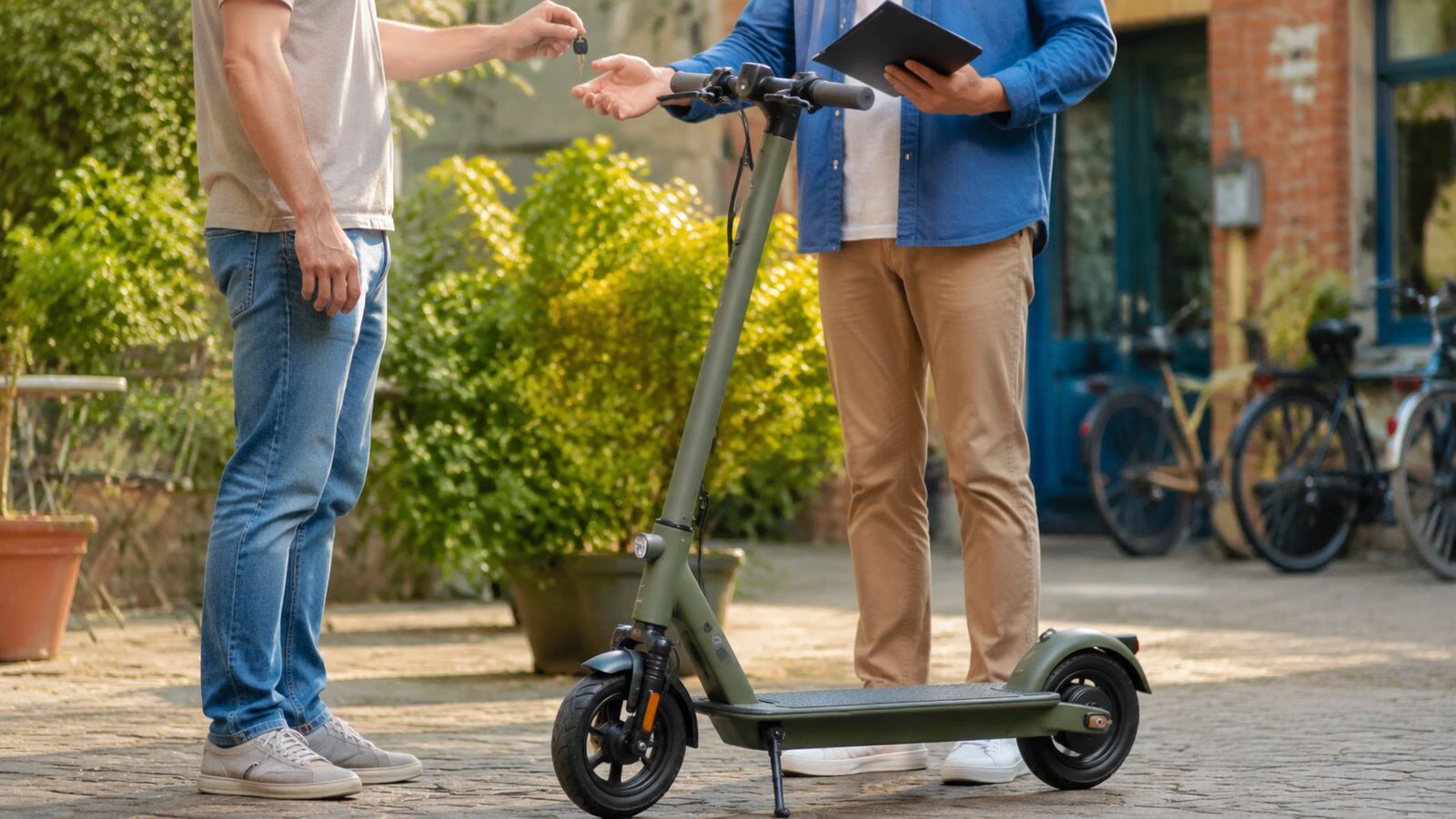 E-Scooter verkaufen: sauber übergeben