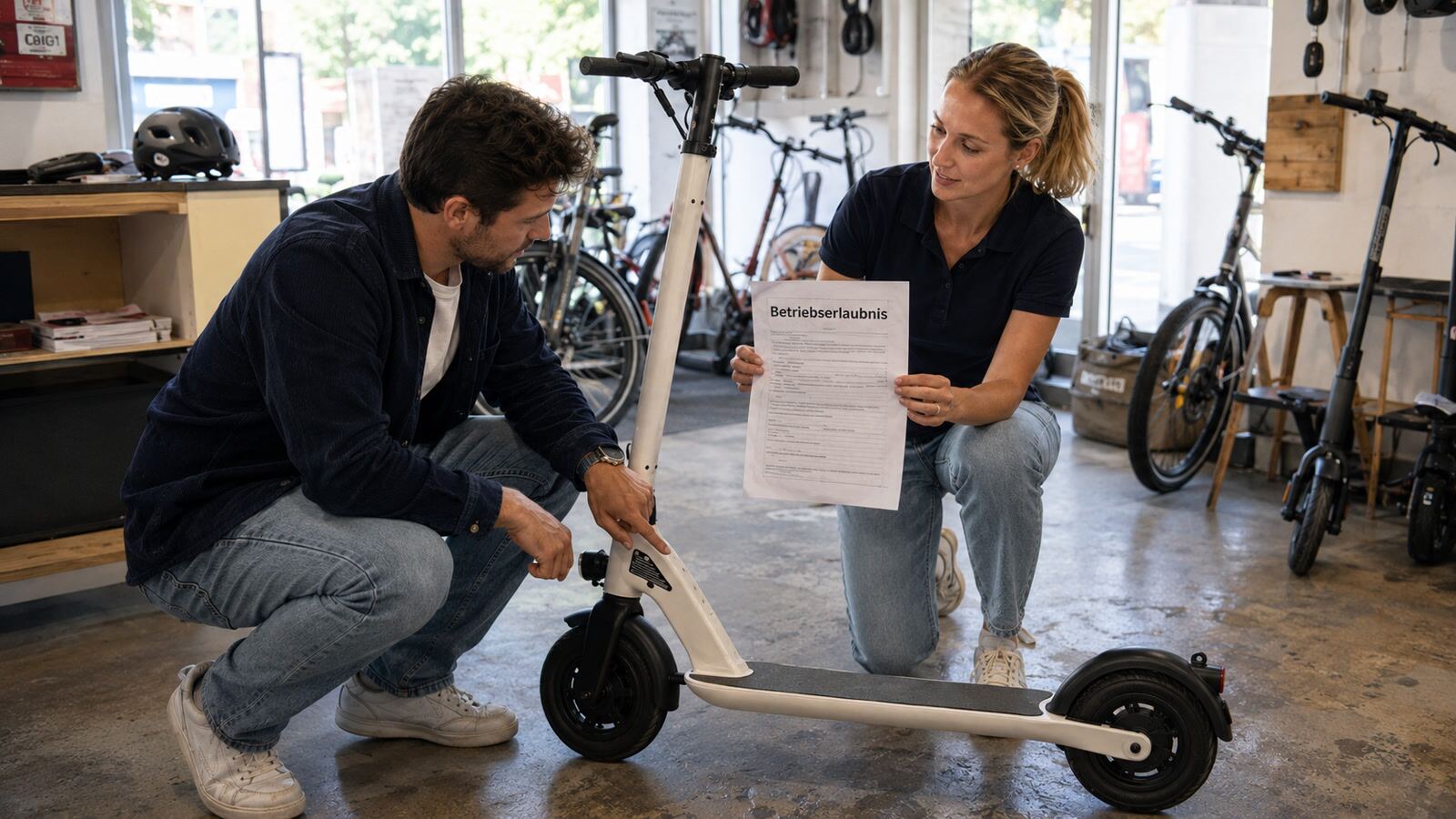 E-Scooter kaufen: Zulassung prüfen